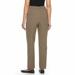 Women's Croft & Barrow® Flat Front Pull-On Pant -Outlet Croft & Barrow Store 1787997 ALT