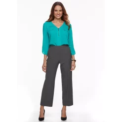 Women's Croft & Barrow® Flat Front Pull-On Pant -Outlet Croft & Barrow Store 1787997 ALT4