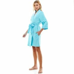 Women's Croft & Barrow® Waffle Texture Robe -Outlet Croft & Barrow Store 2749414 ALT3