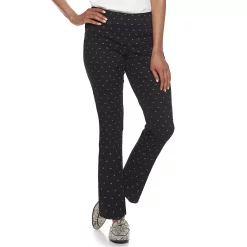 Petite Croft & Barrow® Effortless Stretch Pants 34 Petite Croft & Barrow® Effortless Stretch Pants -Outlet Croft & Barrow Store 3294699 Black Dot