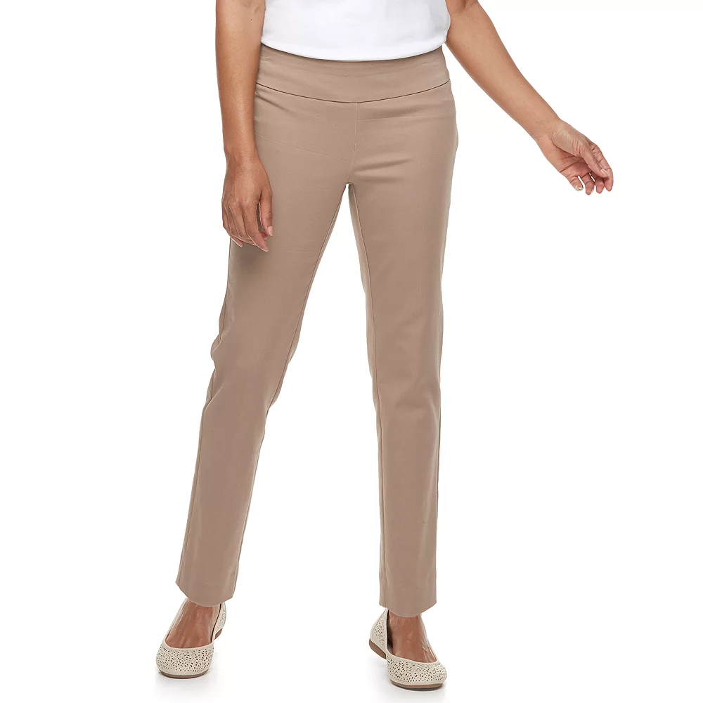 Petite Croft & Barrow® Effortless Stretch Pants 5 Petite Croft & Barrow® Effortless Stretch Pants - Image 5
