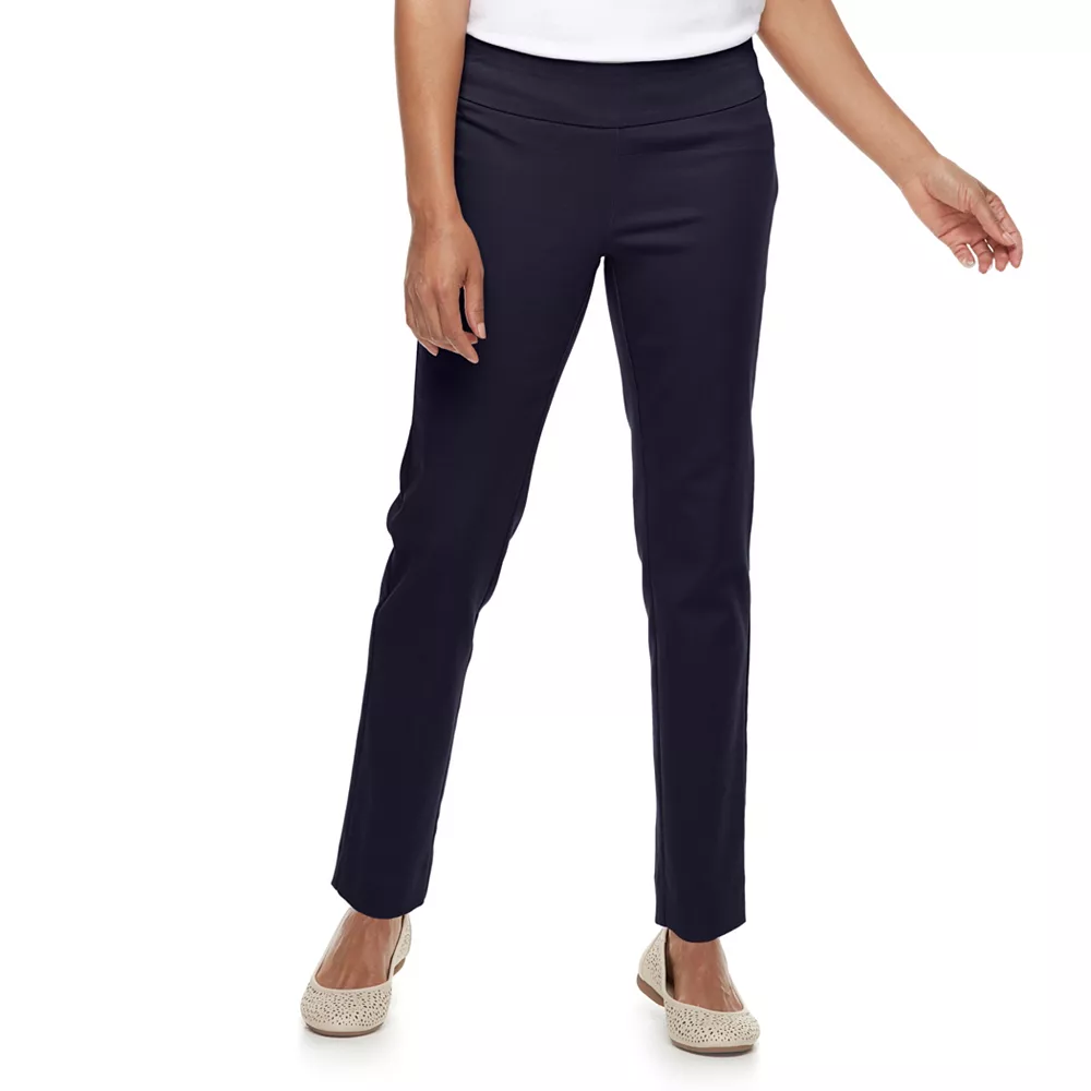 Petite Croft & Barrow® Effortless Stretch Pants 2 Petite Croft & Barrow® Effortless Stretch Pants - Image 2