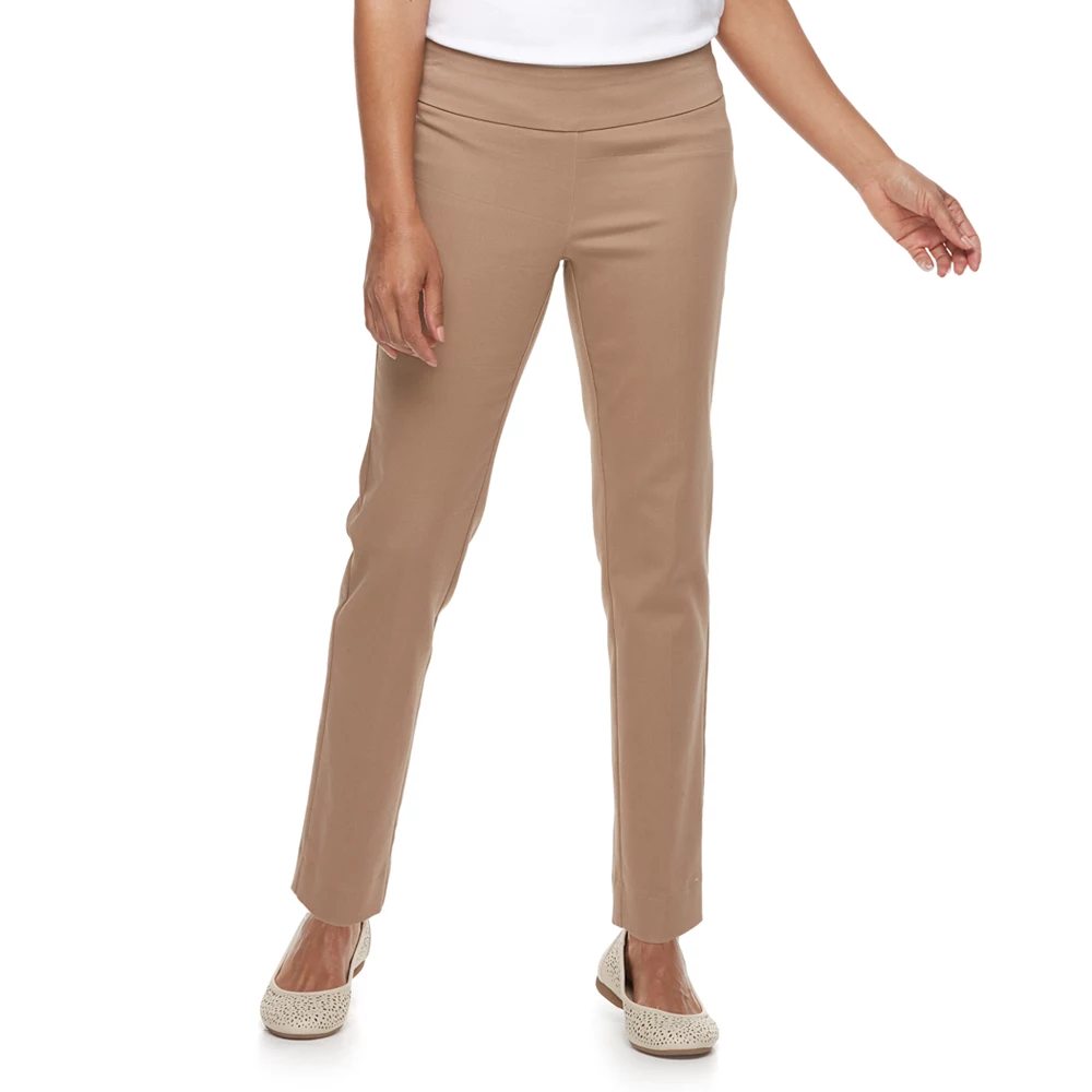 Petite Croft & Barrow® Effortless Stretch Pants 14 Petite Croft & Barrow® Effortless Stretch Pants - Image 14