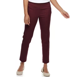Petite Croft & Barrow® Effortless Stretch Pants 41 Petite Croft & Barrow® Effortless Stretch Pants -Outlet Croft & Barrow Store 3294699 Makayla Plum