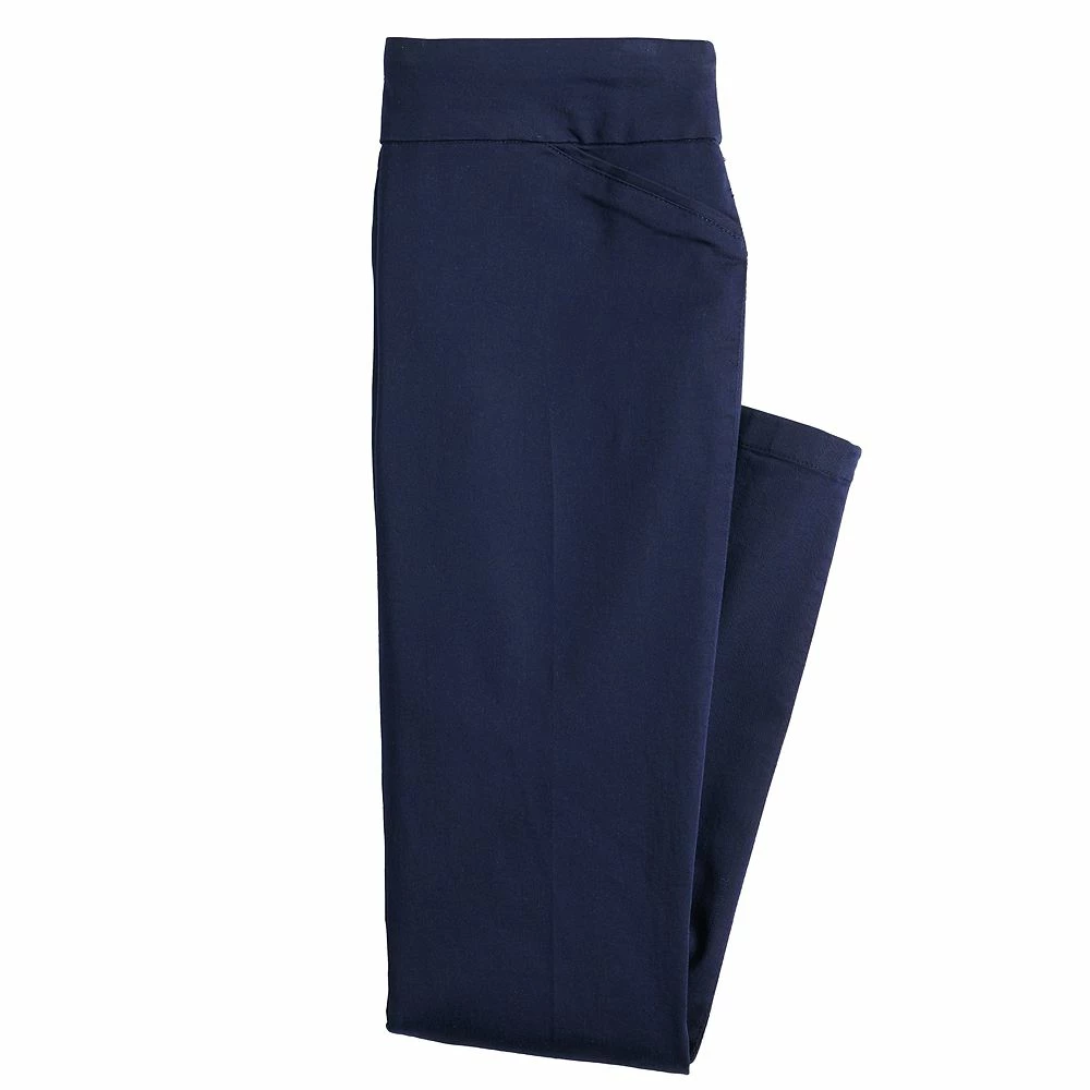 Women's Croft & Barrow® Effortless Stretch Pull-On Mid-Rise Straight-Leg Pants 24 Women's Croft & Barrow® Effortless Stretch Pull-On Mid-Rise Straight-Leg Pants - Image 24