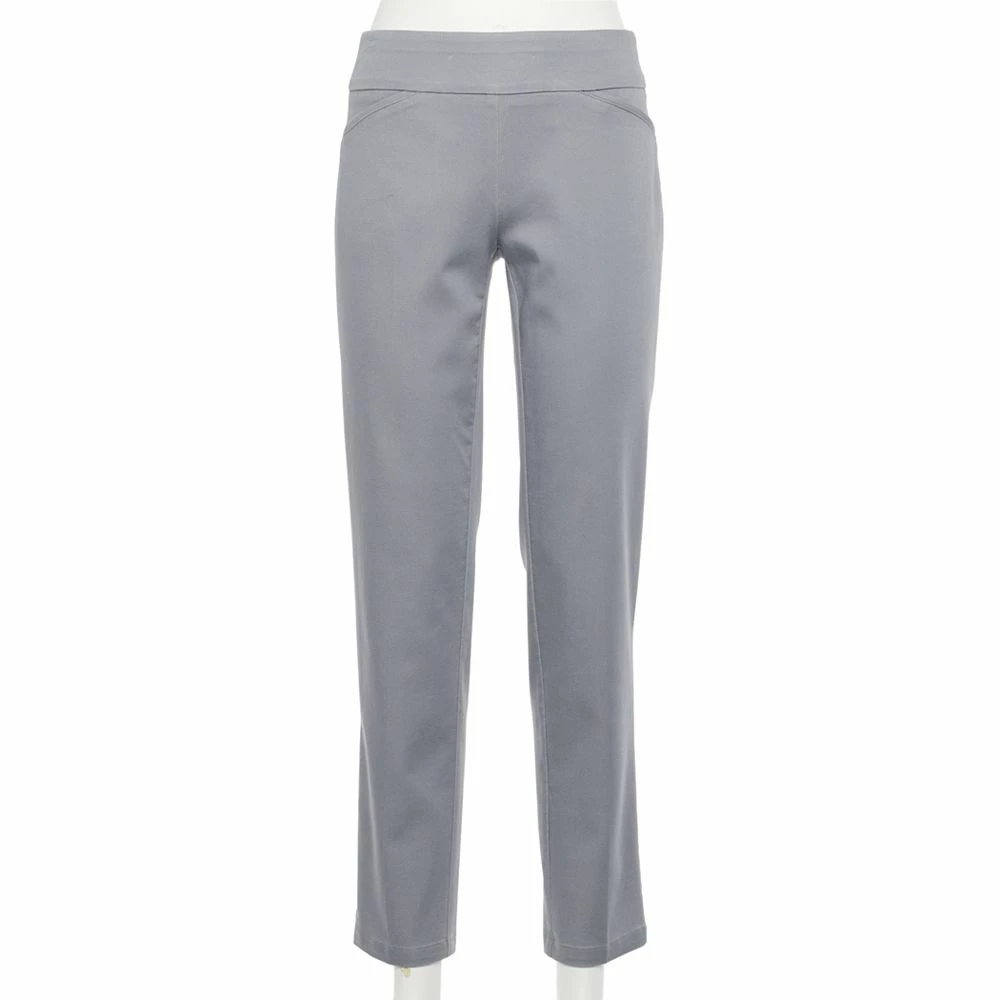 Women's Croft & Barrow® Effortless Stretch Pull-On Mid-Rise Straight-Leg Pants 7 Women's Croft & Barrow® Effortless Stretch Pull-On Mid-Rise Straight-Leg Pants - Image 7