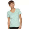 Women's Croft & Barrow® Essential V-Neck Tee