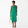 Women's Croft & Barrow® Smocked Swing Midi Dress