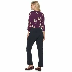 Women's Croft & Barrow® Millennium Tummy Control Pull-On Pants -Outlet Croft & Barrow Store 3767212 ALT