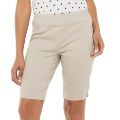 Women's Croft & Barrow® Effortless Stretch Bermuda Shorts -Outlet Croft & Barrow Store 3913048 ALT8