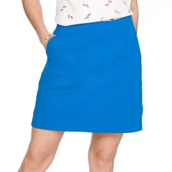 Women's Croft & Barrow® Easy Pull-On Skort -Outlet Croft & Barrow Store 3947868 Blue