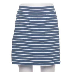 Women's Croft & Barrow® Easy Pull-On Skort -Outlet Croft & Barrow Store 3947868 Blue Stripe