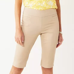 Women's Croft & Barrow® Effortless Stretch Skimmer Pants 13 Women's Croft & Barrow® Effortless Stretch Skimmer Pants -Outlet Croft & Barrow Store 4272896 Cobblestone