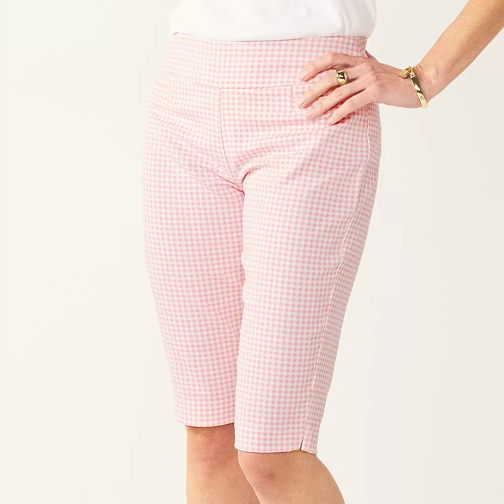 Women's Croft & Barrow® Effortless Stretch Skimmer Pants 1 Women's Croft & Barrow® Effortless Stretch Skimmer Pants