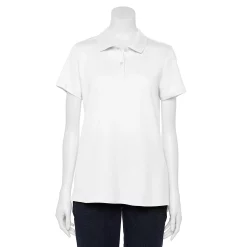 Petite Croft & Barrow® Essential Polo Shirt 12 Petite Croft & Barrow® Essential Polo Shirt -Outlet Croft & Barrow Store 4554159 White