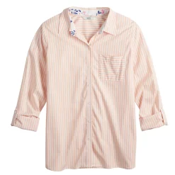 Women's Croft & Barrow® Essential Comfort Stretch Shirt 73 Women's Croft & Barrow® Essential Comfort Stretch Shirt -Outlet Croft & Barrow Store 4676876 ALT5