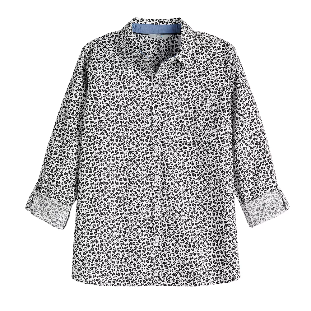 Women's Croft & Barrow® Essential Comfort Stretch Shirt 14 Women's Croft & Barrow® Essential Comfort Stretch Shirt - Image 14