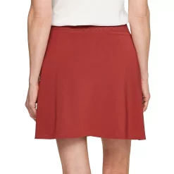 Women's Croft & Barrow® Classic Comfort Collection A-Line Skort -Outlet Croft & Barrow Store 4845651 ALT