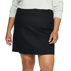 Plus Size Croft & Barrow® Effortless Stretch Skort 16 Plus Size Croft & Barrow® Effortless Stretch Skort -Outlet Croft & Barrow Store 5181081 Black