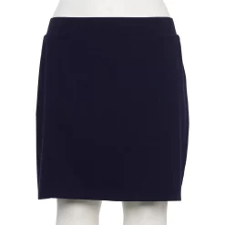 Plus Size Croft & Barrow® Easy Pull-On Skort -Outlet Croft & Barrow Store 5211682 Navy