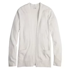 Women's Croft & Barrow® Open-Front Cardigan -Outlet Croft & Barrow Store 5214896 ALT5