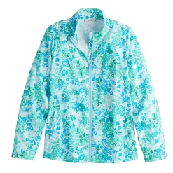 Women's Croft & Barrow® Classic Comfort Collection Zip Jacket 11 Women's Croft & Barrow® Classic Comfort Collection Zip Jacket -Outlet Croft & Barrow Store 5220032 ALT5