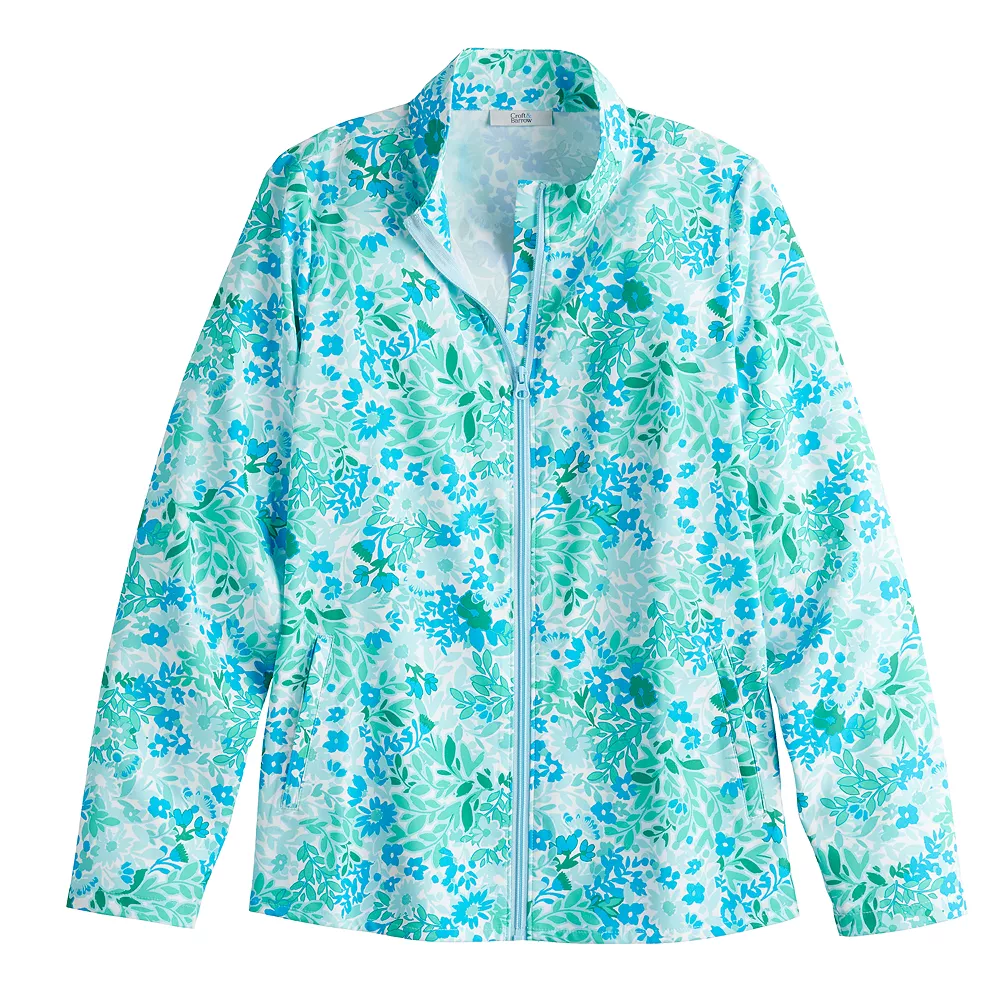 Women's Croft & Barrow® Classic Comfort Collection Zip Jacket 6 Women's Croft & Barrow® Classic Comfort Collection Zip Jacket - Image 6