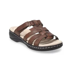 Croft & Barrow® Stork Women's Slide Sandals -Outlet Croft & Barrow Store 5258065 Brown