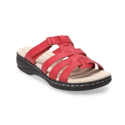 Croft & Barrow® Stork Women's Slide Sandals -Outlet Croft & Barrow Store 5258065 Red