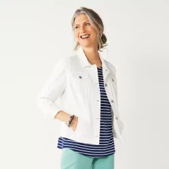 Women's Croft & Barrow® Jean Jacket