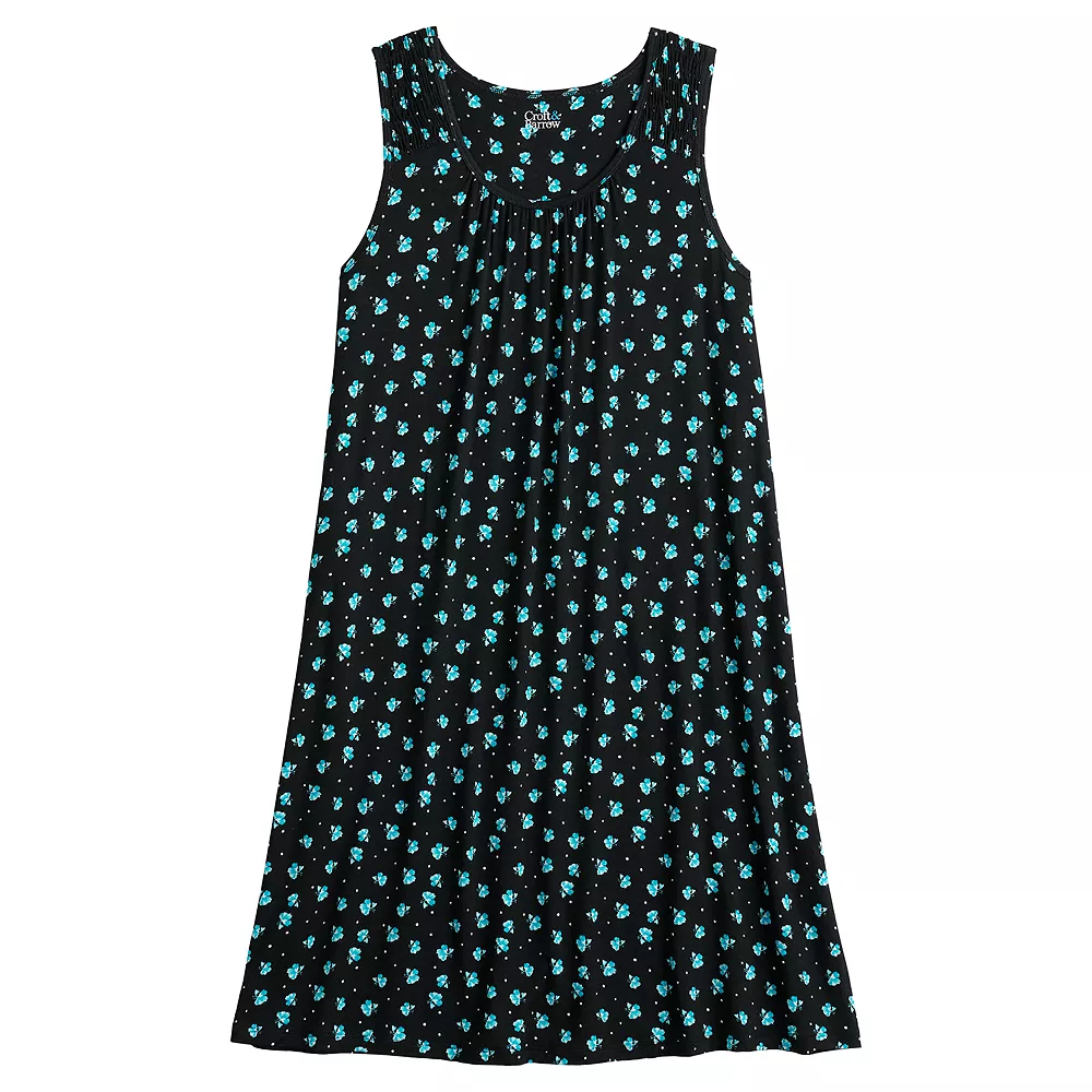Women's Croft & Barrow® Sleeveless Nightgown 6 Women's Croft & Barrow® Sleeveless Nightgown - Image 6