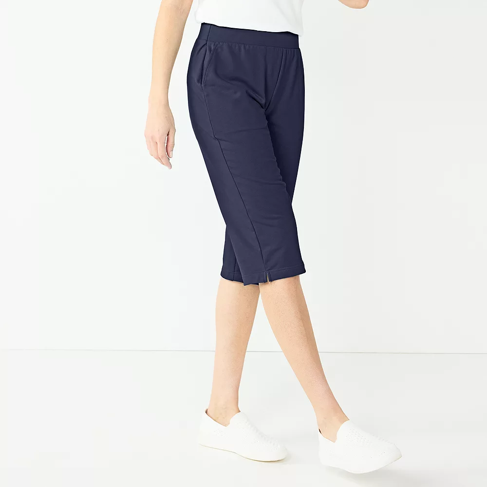 Women's Croft & Barrow® French Terry Skimmer Pants 6 Women's Croft & Barrow® French Terry Skimmer Pants - Image 6