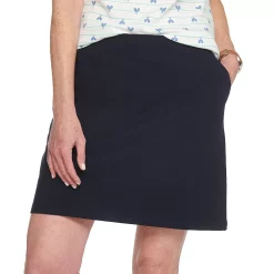 Petite Croft & Barrow® Easy Pull On Skort -Outlet Croft & Barrow Store 5521562 Navy