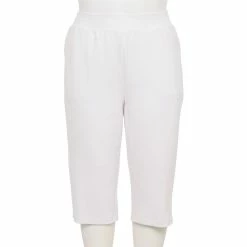 Plus Size Croft & Barrow® French Terry Skimmer Pants