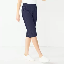 Petite Croft & Barrow® French Terry Skimmer Pants