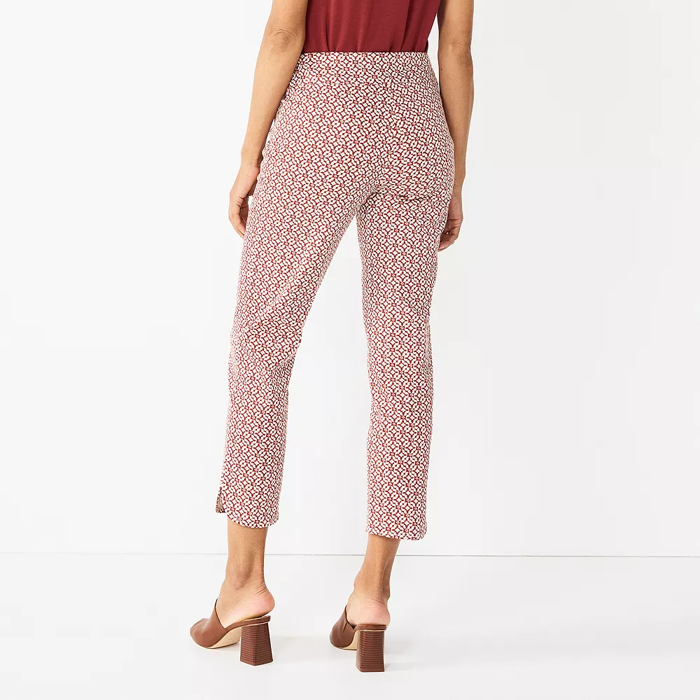 Women's Croft & Barrow® Effortless Stretch Ankle Pants 11 Women's Croft & Barrow® Effortless Stretch Ankle Pants - Image 11