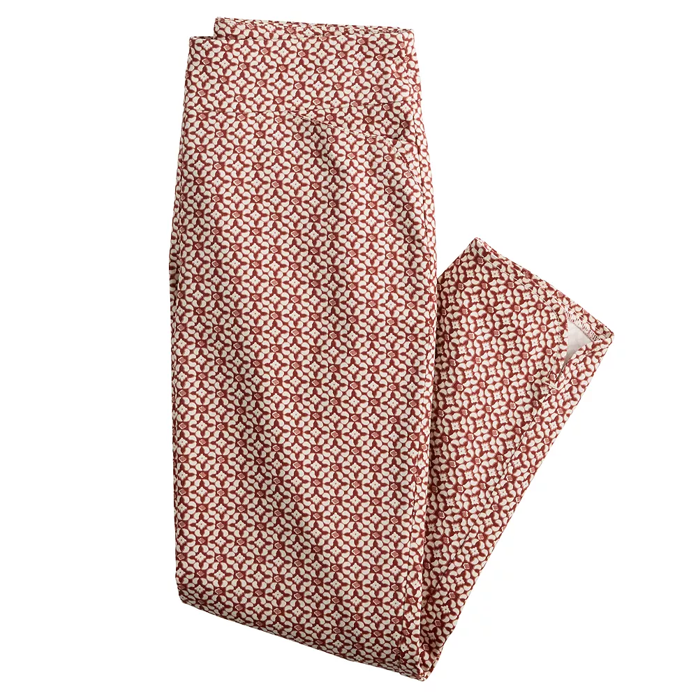 Women's Croft & Barrow® Effortless Stretch Ankle Pants 12 Women's Croft & Barrow® Effortless Stretch Ankle Pants - Image 12