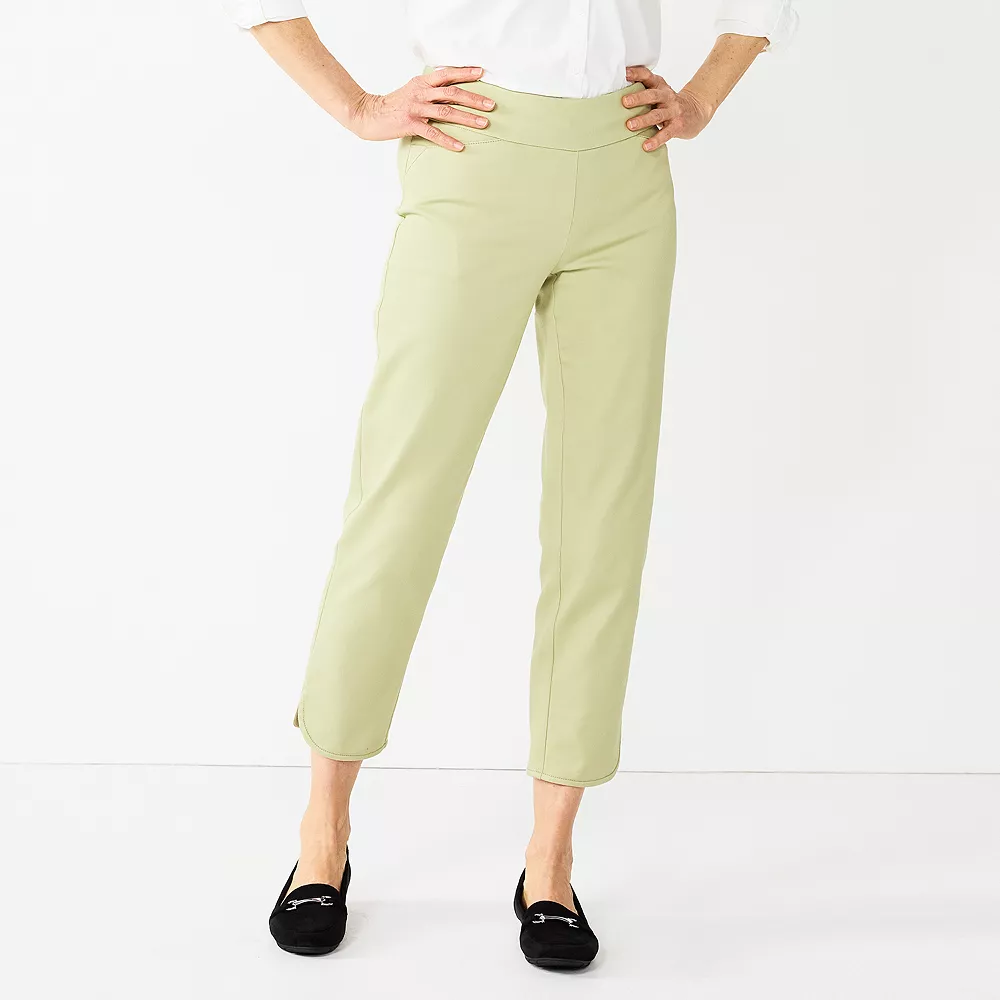 Women's Croft & Barrow® Effortless Stretch Ankle Pants 10 Women's Croft & Barrow® Effortless Stretch Ankle Pants - Image 10