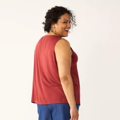 Plus Size Croft & Barrow® Tank -Outlet Croft & Barrow Store 5557212 ALT
