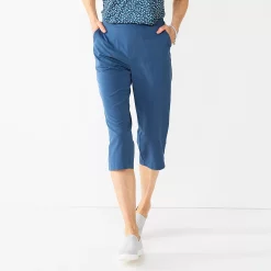 Women's Croft & Barrow® Classic Comfort Collection Capri Pants