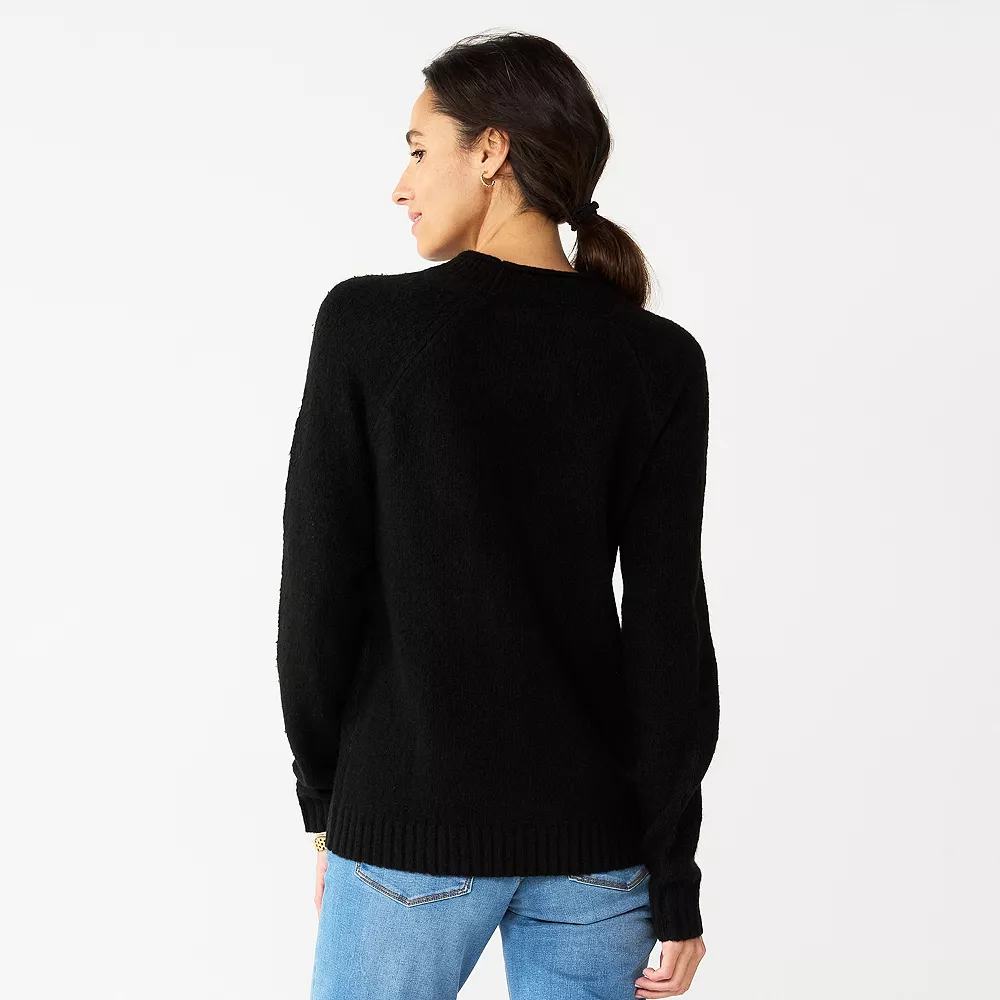 Women's Croft & Barrow® Cozy Crewneck Sweater 12 Women's Croft & Barrow® Cozy Crewneck Sweater - Image 12