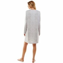 Women's Croft & Barrow® Whisperluxe Long Sleeve Sleepshirt -Outlet Croft & Barrow Store 5597048 ALT