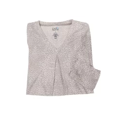 Women's Croft & Barrow® Whisperluxe Long Sleeve Sleepshirt -Outlet Croft & Barrow Store 5597048 ALT3