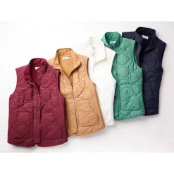 Plus Size Croft & Barrow® Quilted Vest -Outlet Croft & Barrow Store 5634353 ALT2