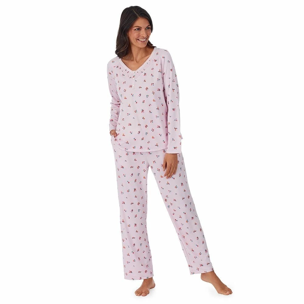 Women's Croft & Barrow® Cozy Long Sleeve Pajama Top & Pajama Pants Sleep Set 1 Women's Croft & Barrow® Cozy Long Sleeve Pajama Top & Pajama Pants Sleep Set