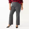 Plus Size Croft & Barrow® Effortless Stretch Bootcut Pants
