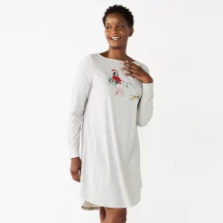 Outlet Croft & Barrow Store 40 Women's Croft & Barrow® Long Sleeve Cozy Sleepshirt