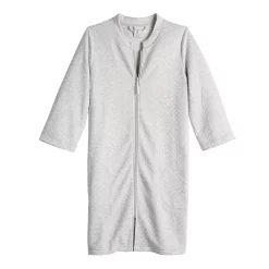 Women's Croft & Barrow® Quilted Zipper Duster -Outlet Croft & Barrow Store 5715003 ALT5