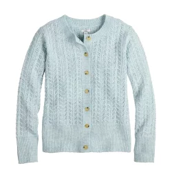 Women's Croft & Barrow® Crewneck Cardigan -Outlet Croft & Barrow Store 5764857 ALT5