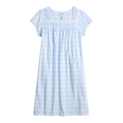 Women's Croft & Barrow® Short Sleeve Knit Nightgown -Outlet Croft & Barrow Store 5773731 ALT5